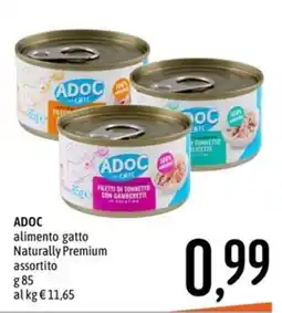 Emisfero ADOC alimento gatto Naturally Premium assortito offerta