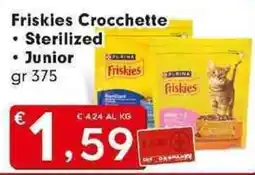 Despar Friskies Crocchette Sterilized Junior offerta