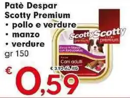 Despar Paté Despar Scotty Premium offerta