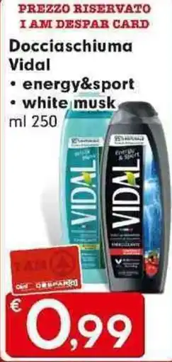 Despar Docciaschiuma Vidal offerta