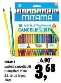 Emisfero Mitama pastelli cancellabili triangolari offerta
