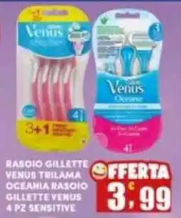 Maury's Rasoio Gillette Venus Trilama offerta