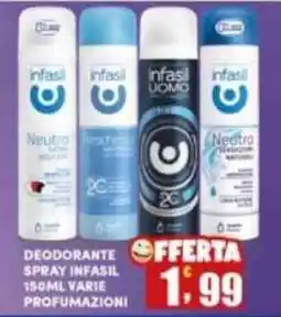 Maury's Deodorante spray infasil offerta