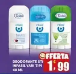 Maury's Deodorante sti infasil offerta