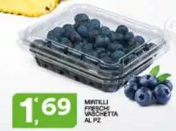 Quick Sisa Mirtilli freschi vaschetta offerta
