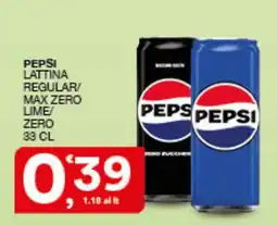 Quick Sisa Pepsi lattina offerta