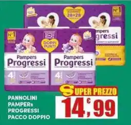 Maury's Pannolini Pampers Progressi offerta