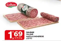 Quick Sisa Galbani Salame Napoli/Ungherese offerta