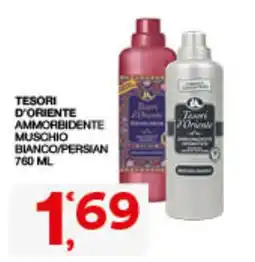 Quick Sisa Tesori d'Oriente ammorbidente muschio bianco/persian offerta