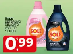 Quick Sisa Detersivo delicato Sole offerta