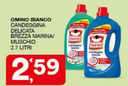Quick Sisa Omino bianco candeggina delicata offerta