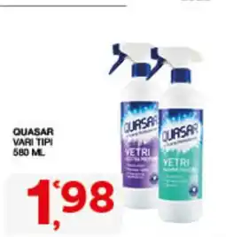Quick Sisa Quasar vetri offerta