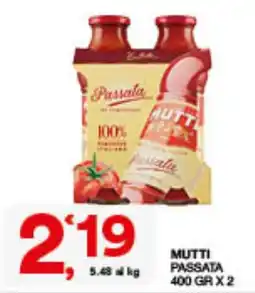 Quick Sisa Mutti passata offerta