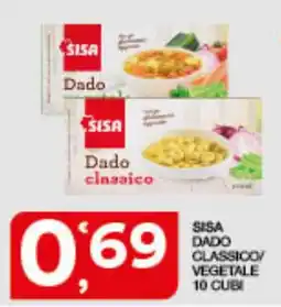 Quick Sisa Sisa dado classico offerta