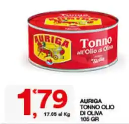 Quick Sisa Auriga tonno olio di oliva offerta