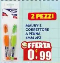 Maury's Maury's correttore a penna offerta