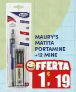 Maury's Maury's matita portamine offerta