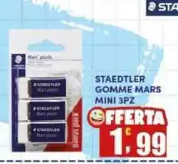 Maury's Staedtler gomme mars mini offerta