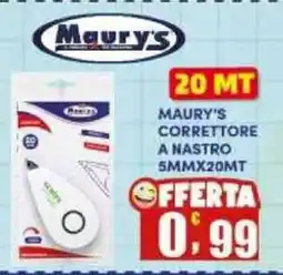 Maury's Maury's correttore a nastro offerta