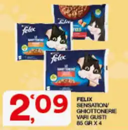 Quick Sisa Felix Sensation Ghiottonerie offerta