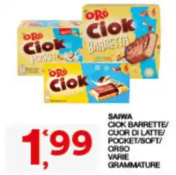 Quick Sisa Oro Ciok barrette offerta