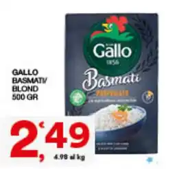 Quick Sisa Gallo Basmati Blond offerta
