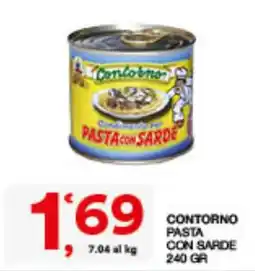 Quick Sisa Contorno pasta con sarde offerta