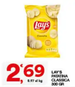 Quick Sisa Lay's patatina classica offerta