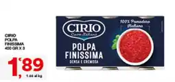 Quick Sisa Polpa finissima Cirio offerta