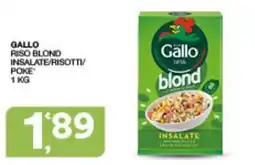 Quick Sisa Gallo Riso Blond offerta