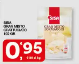 Quick Sisa Sisa gran misto formaggio offerta