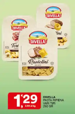 Quick Sisa Divella pasta ripiena offerta