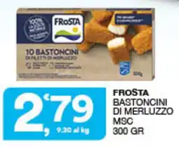 Quick Sisa Frosta bastoncini di merluzzo MSC offerta