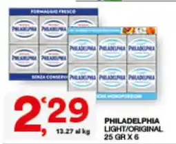 Quick Sisa Philadelphia Light/Original offerta