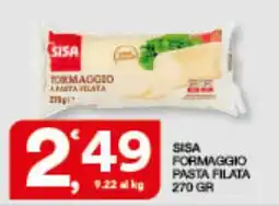 Quick Sisa Sisa formaggio pasta filata offerta