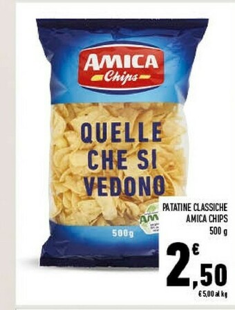 Conad Patatine classiche offerta