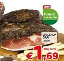 Crai Crai speck igp offerta