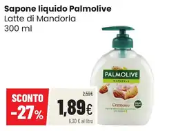 Coop famiglia cooperativa Sapone liquido Palmolive Latte di Mandorla offerta