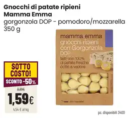 Coop famiglia cooperativa Gnocchi ripieni con Gorgonzola DOP offerta