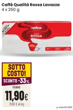 Coop famiglia cooperativa Caffè Qualità Rossa Lavazza offerta