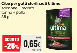 Coop famiglia cooperativa Cibo per gatti sterilizzati Ultima offerta