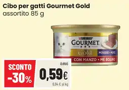 Coop famiglia cooperativa Cibo per gatti Gourmet Gold offerta