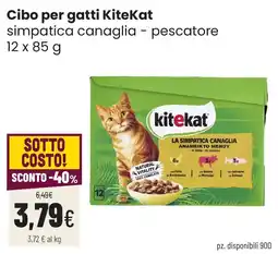 Coop famiglia cooperativa Cibo per gatti KiteKat simpatica canaglia - pescatore offerta