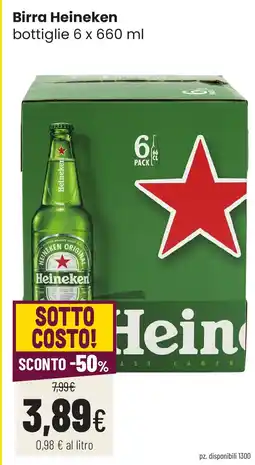 Coop famiglia cooperativa Birra Heineken offerta
