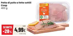 Coop famiglia cooperativa Petto di pollo Coop offerta