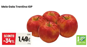 Coop famiglia cooperativa Mele Gala Trentino IGP offerta