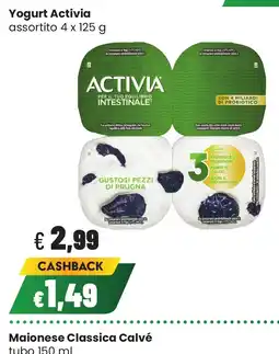 Coop famiglia cooperativa Yogurt Activia assortito offerta