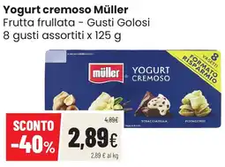 Coop famiglia cooperativa Yogurt cremoso Müller offerta