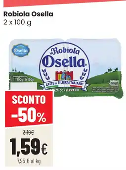 Coop famiglia cooperativa Robiola Osella offerta