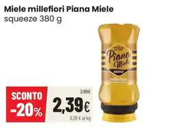 Coop famiglia cooperativa Miele millefiori Piana Miele offerta